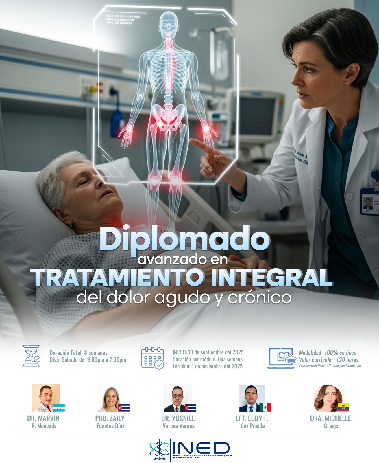 DIPLOMADO AVANZADO EN TRATAMIENTO INTEGRAL DE DOLOR AGUDO Y CRONICO