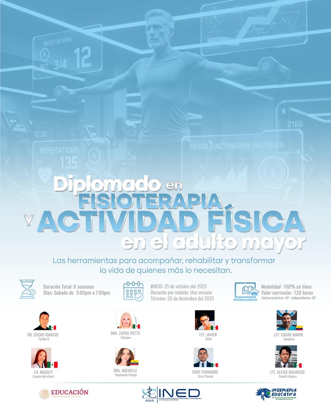 DIPLOMADO EN FISIOTERAPIA Y ACTIVIDAD FISICA EN EL ADULTO MAYOR